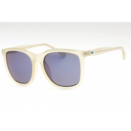 Calvin Klein Jeans Unisex Sunglasses - Matte Crystal Cat Eye Frame | CKJ810SAF 0000 00 ,