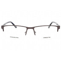 Liz Claiborne Men's Eyeglasses - Matte Grey Metal Rectangular Shape Frame | CB 254 FRE ,