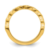 14k Stackable Expressions Diamond Twist Ring | SK2106 ,