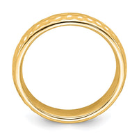 Sterling Silver Stackable Expressions Gold-plated Ring | QSK286 ,