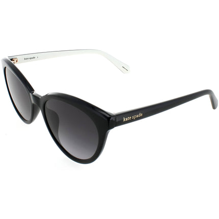 Kate Spade Women's Sunglasses - Black Plastic Cat Eye Full Rim Frame | TAMARA/O/S 807 ,