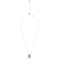 Swarovski Women's Necklace - Chroma Octagon Cut Crystal with Rhodium Plated | 5608647 ,