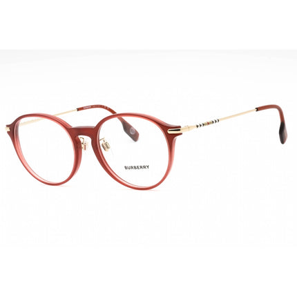 Burberry Unisex Eyeglasses - Bordeaux Plastic Full Rim Round Frame | 0BE2365F 4022 ,
