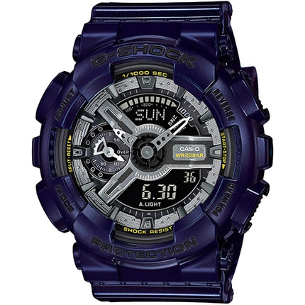 Casio Women's Watch - G-Shock Analog-Digital Dial Blue Resin Strap | GMAS110MC-2A ,