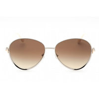 Tom Ford Women's Sunglasses - Shiny Palladium Frame Brown Mirror Lens | FT1028 16G ,