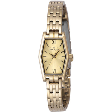 Invicta Women's Watch - Angel Quartz Gold Tone Brass Dial Steel Bracelet | 48123 ,