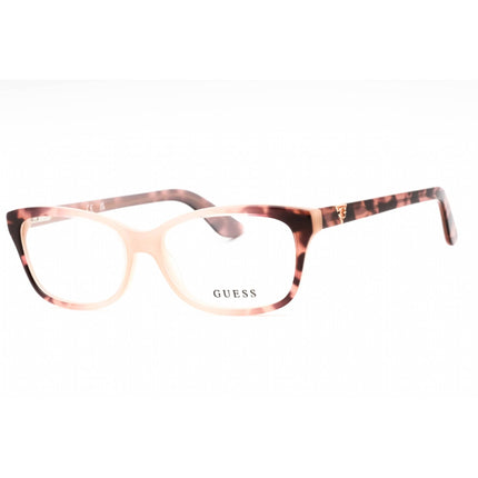 Guess Women's Eyeglasses - Pink /Other Plastic Full Rim Rectangular | GU2948-N 074 ,