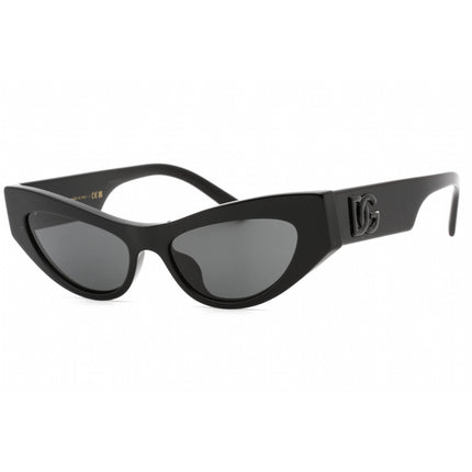 Dolce & Gabbana Women's Sunglasses - Black Plastic Full Rim Cat Eye | 0DG4450F 501/87 ,