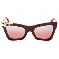Dolce & Gabbana Women's Sunglasses - Bordeaux Plastic Cat Eye Frame | 0Dg4434 30917E ,
