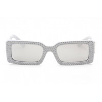 Dolce & Gabbana Women's Sunglasses - Light Grey Rectangular Frame | 0DG4447B 34186G ,