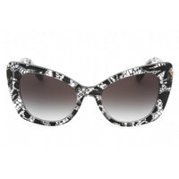 Dolce & Gabbana Women's Sunglasses - Pattern Black Lace Cat Eye Frame | 0Dg4405 32878G ,
