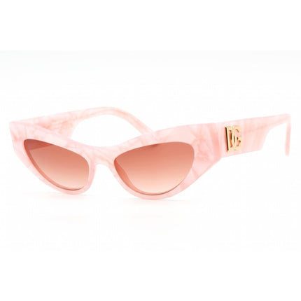 Dolce & Gabbana Women's Sunglasses - Pink Marble Full Rim Frame | 0Dg4450 323113 ,