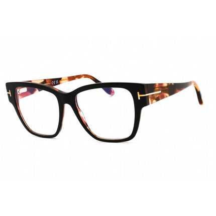 Tom Ford Women's Eyeglasses - Black/Other Cat Eye Acetate Frame | FT5745-B 005 ,