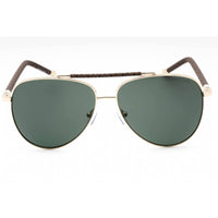 Michael Kors Men's Sunglasses - Shiny Light Gold Aviator Full Rim | 0MK1146 10143H ,