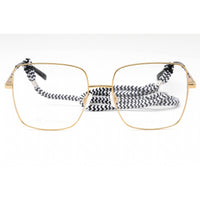 M Missoni Women's Eyeglasses - Gold Metal Square Full Rim Frame | MMI 0021 0J5G 00 ,