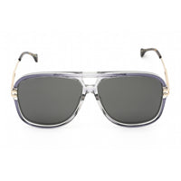 Gucci Men's Sunglasses - Grey Plastic Full Rim Frame Grey Green Lens | GG1105S 001 ,