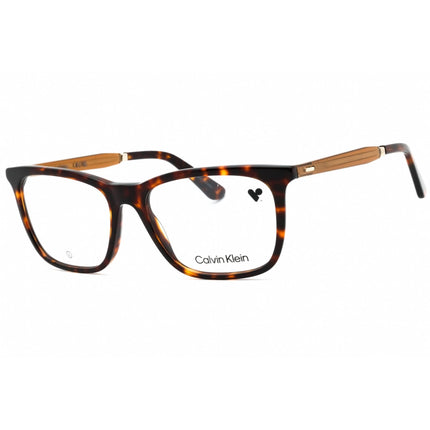 Calvin Klein Men's Eyeglasses - Tortoise Acetate Square Full Rim Frame | CK23547 240 ,