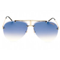 Carrera Unisex Sunglasses - Black Gold Metal Full Rim Frame | CARRERA 1032/S 02M2 KM ,