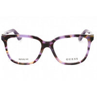 Guess Women's Eyeglasses - Violet/Other Plastic Square Shape 49mm Frame | GU2937-N 083 ,