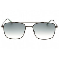 Hugo Men's Sunglasses - Matte Black Green Metal Full Rim Frame | HG 1177/S 03OL 9K ,