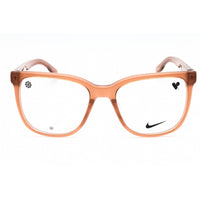 Nike Women's Eyeglasses - Milky Warm Sand Laminate Full Rim Frame | NIKE 7166 272 ,