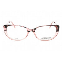 Adensco Women's Eyeglasses - Havana Pink Butterfly Plastic Frame | AD 242 00T4 00 ,