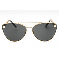 Versace Women's Sunglasses - Gold Metal Cat Eye Shape Full Rim Frame | 0VE2267 100287 ,