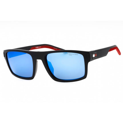 Tommy Hilfiger Men's Sunglasses - Matte Blue Rectangular Frame | TH 1977/S 0FLL ZS ,