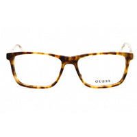 Guess Unisex Eyeglasses - Dark Havana Acetate Rectangular Full Rim Frame | GU1971 052 ,