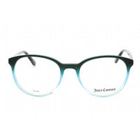 Juicy Couture Women's Eyeglasses - Teal Oval Full Rim Plastic Frame | JU 239 0ZI9 00 ,
