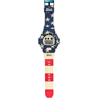 Casio Men's Watch - G-Shock Blue, White and Red Resin Strap Digital | GDX6900AL-2 ,