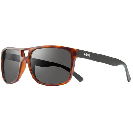 Revo Men's Sunglasses - Holsby Matte Dark Tortoise Plastic Full Rim Frame | 1019 02 GY ,