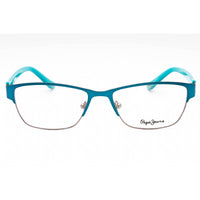 Pepe Jeans Women's Eyeglasses - Turquoise Metal Rectangular Full Rim Frame | PJ1178 C4 ,