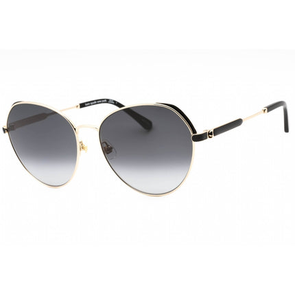 Kate Spade Women's Sunglasses - Gold Black Metal Oval Frame | OCTAVIA/G/S 0RHL 9O ,