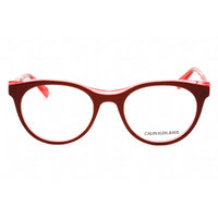 Calvin Klein Jeans Women's Eyeglasses - Burgundy/Crystal Azalea Frame | CKJ19511 609 ,