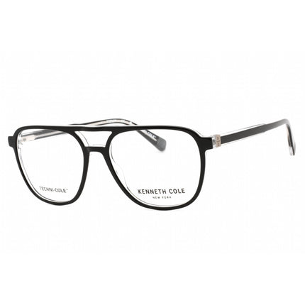Kenneth Cole New York Men's Eyeglasses - Black/Other Plastic Aviator | KC0350 005 ,