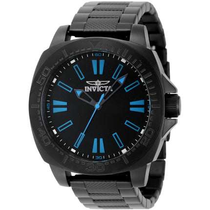 Invicta Men's Watch - Speedway Quartz Black Dial Stainless Steel Bracelet | 46313 ,