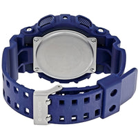 Casio Men's Watch - G-Shock Quartz Blue Resin Dial Strap Analog Digital | GA110HT-2A ,