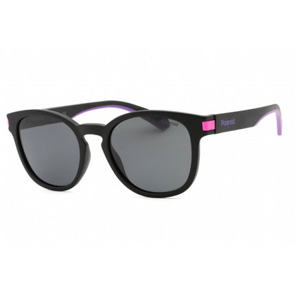 Polaroid Core Unisex Sunglasses - Matte Black Pink Cat Eye Frame | PLD 2129/S 0N6T M9 ,