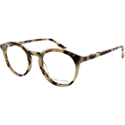 Kendall + Kylie Women's Eyeglasses - Taupe Acetate Frame Demo Lens | KKO112 NOELLE 39 ,