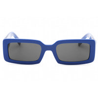 Dolce & Gabbana Women's Sunglasses - Rectangular Frame Dark Grey Lens | 0DG6187 309487 ,