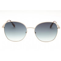 Lacoste Women's Sunglasses - Matte Gold Metal Butterfly Full Rim Frame | L257S 710 ,