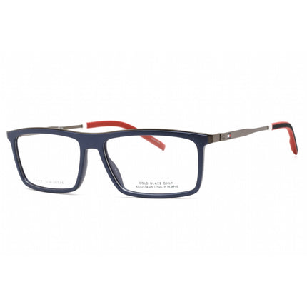 Tommy Hilfiger Men's Eyeglasses - Matte Blue Rectangular Frame | TH 1847 0FLL 00 ,