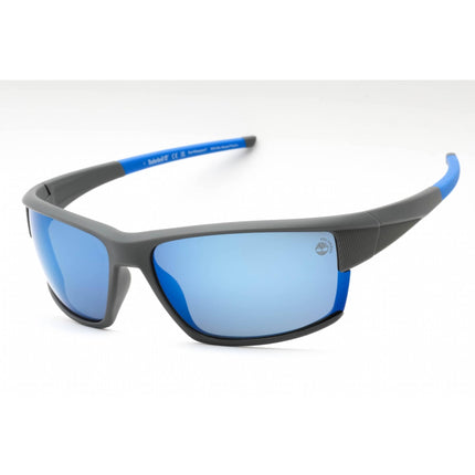 Timberland Men's Sunglasses - Grey/Other Plastic Rectangular Full Rim | TB9308 20D ,