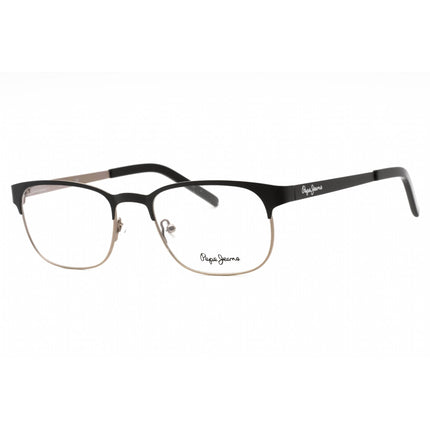 Pepe Jeans Unisex Eyeglasses - Black Metal Oval Full Rim Frame | PJ1110 C1 ,