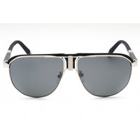 Chopard Men's Sunglasses - Shiny Palladium Metal Pilot Full Rim Frame | SCHF82 579P ,