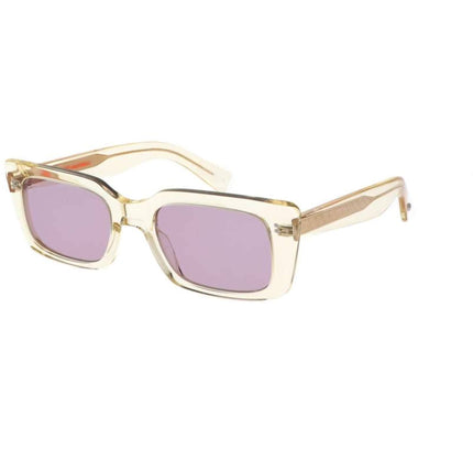 Garrett Leight Unisex Sunglasses - Pure Glass Rectangular Frame | GL 3030 PG/SFPLU ,