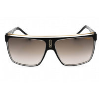 Carrera Men's Sunglasses - Black Gold Rectangular Frame | CARRERA 22/N 02M2 HA ,