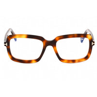 Tom Ford Women's Eyeglasses - Blonde Havana Plastic Full Rim Frame | FT5767-B 053 ,