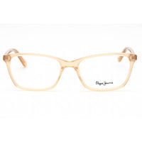 Pepe Jeans Women's Eyeglasses - Sand Rectangular Frame Clear Demo Lens | PJ3464 C1 ,